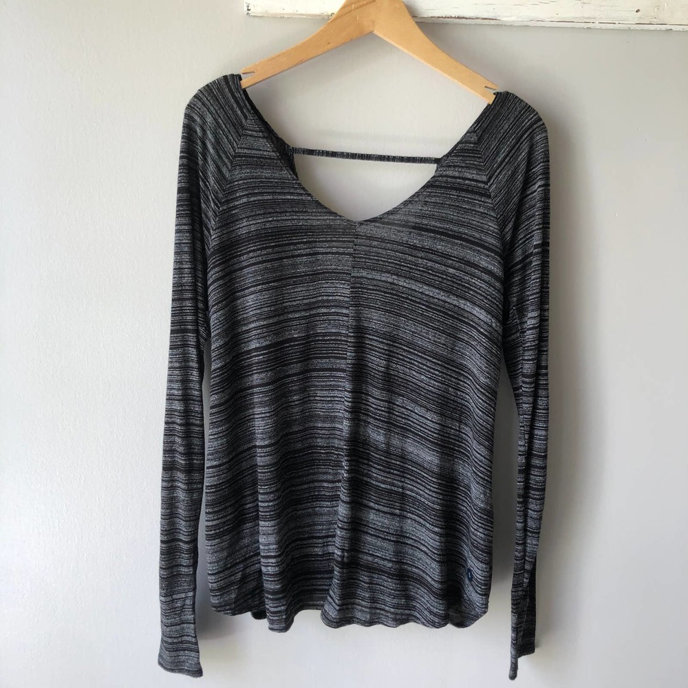 NWOT Abercrombie & Fitch‎ Black Long Sleeve Shirt S